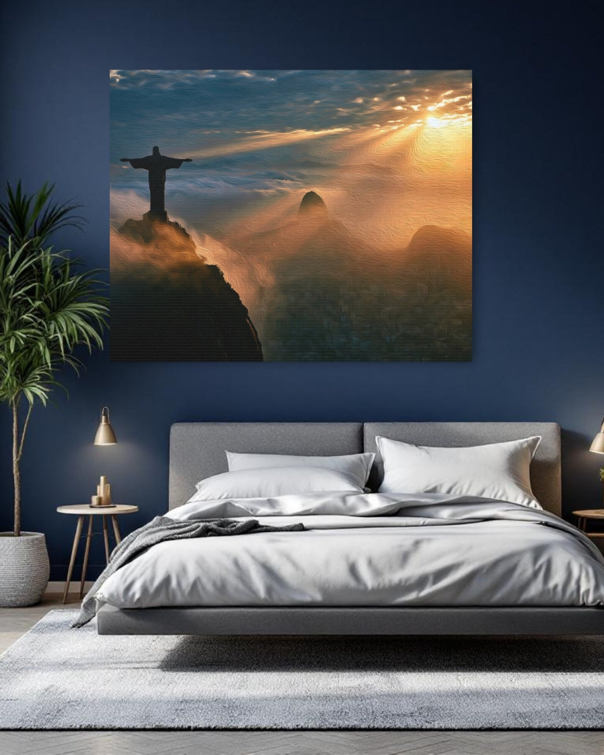 Rio De Janeiro, Brazil | Christ the Redeemer Rio Hilltop | Original Series Gallery Canvas detail