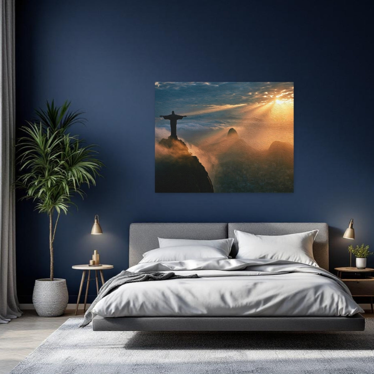 Rio De Janeiro, Brazil | Christ the Redeemer Rio Hilltop | Original Series Gallery Canvas detail