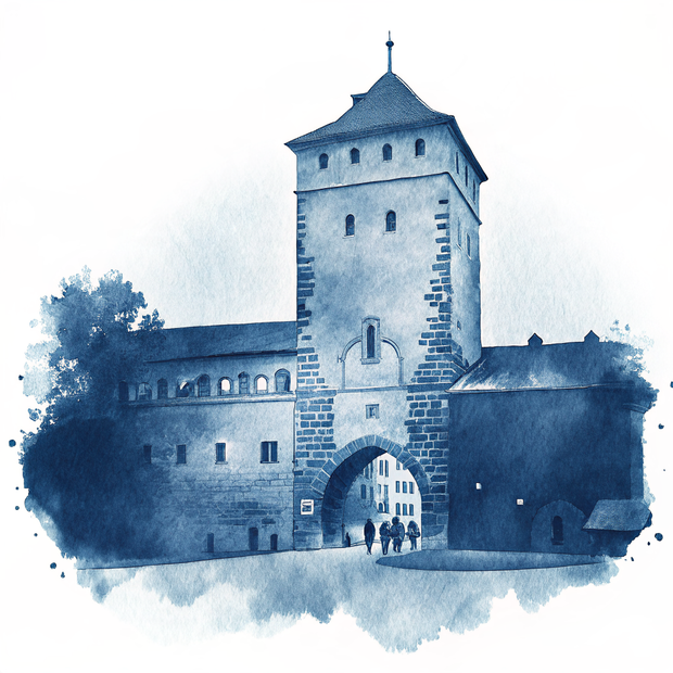 Rothenburg ob der Tauber watercolor