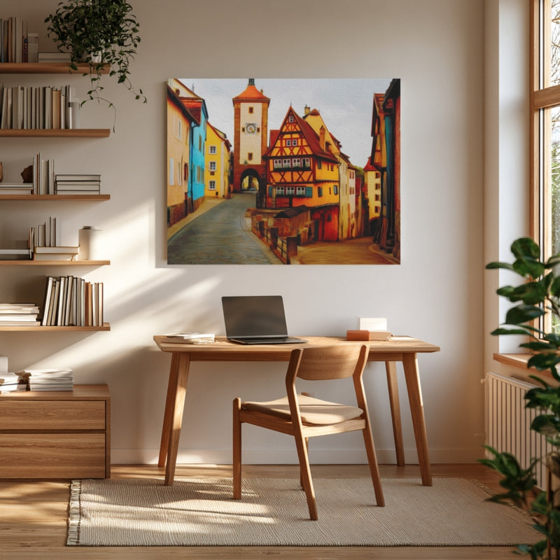Plönlein And Siebersturm — Rothenburg ob der Tauber, Germany, view 4