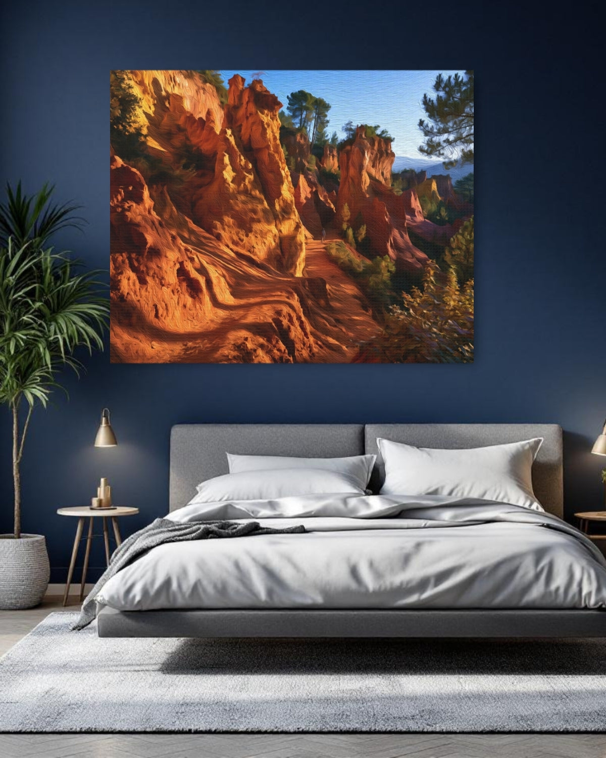 Roussillon Ochre Cliffs Trail — Roussillon, France Study No. 1