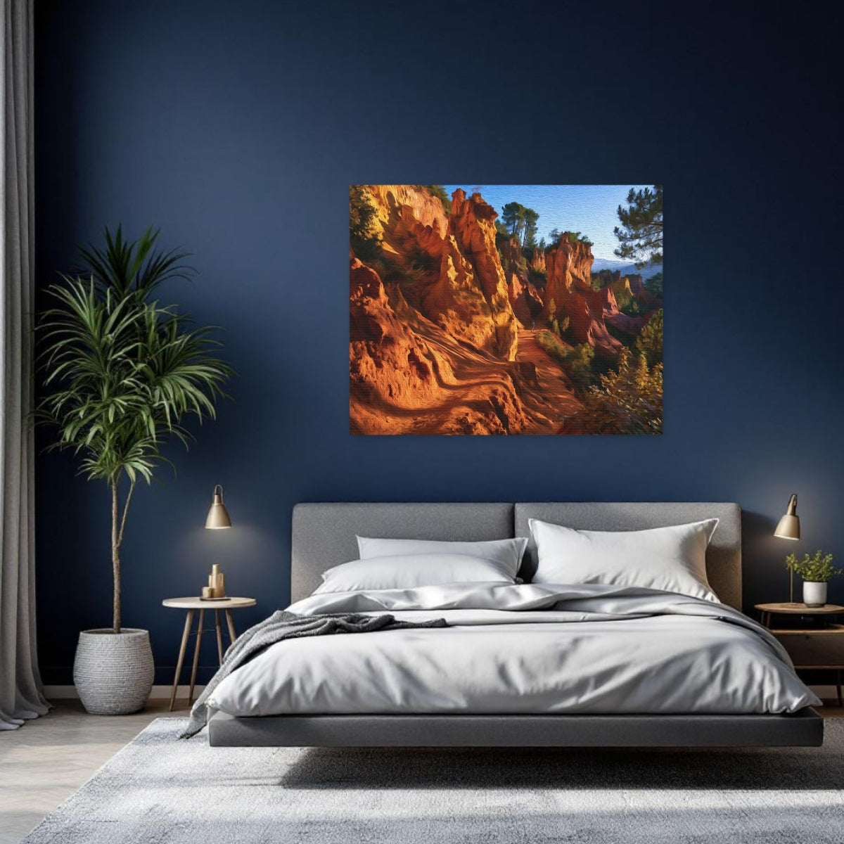 Roussillon Ochre Cliffs Trail — Roussillon, France Study No. 2