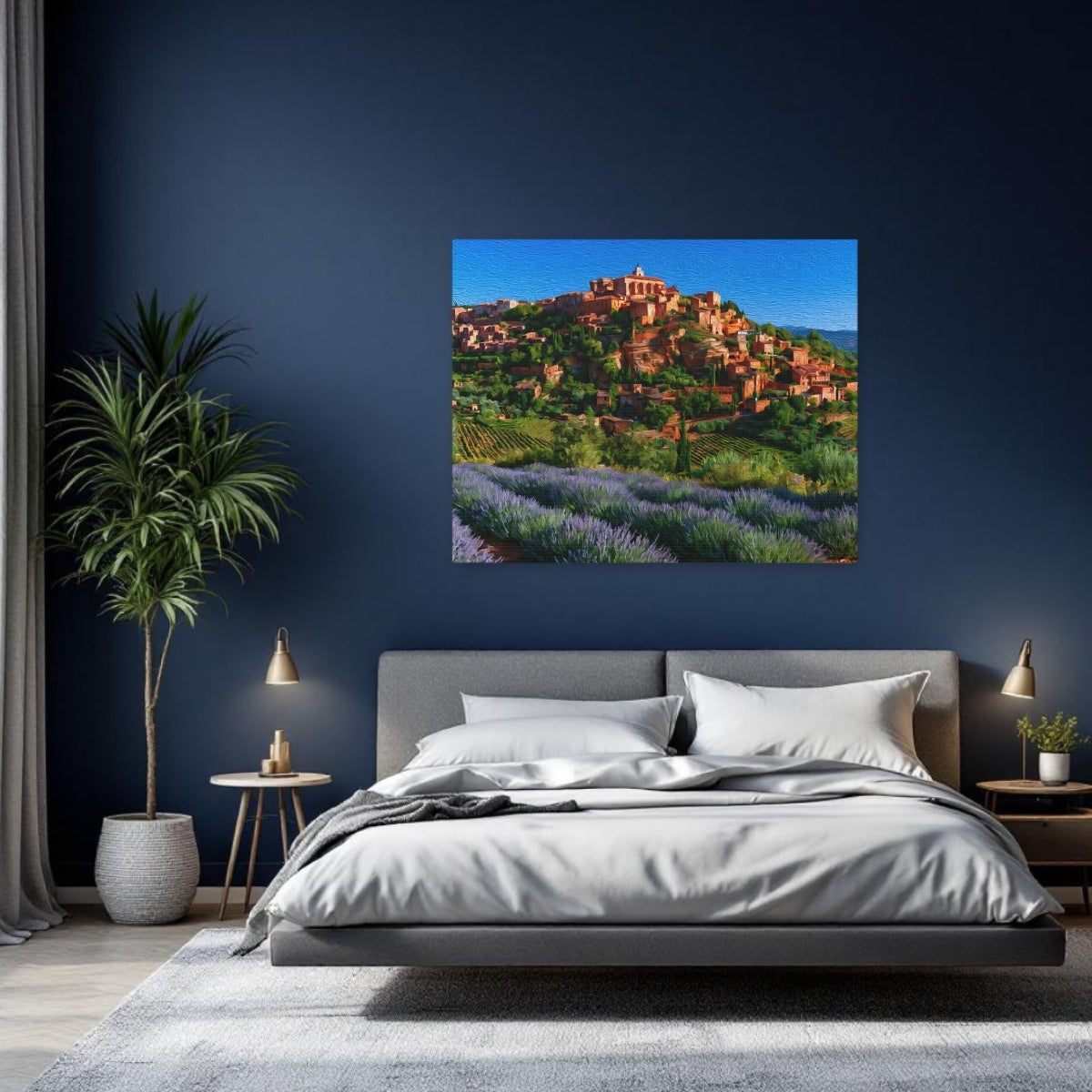 Roussillon Village Hilltop Ochre — Roussillon, France Study No. 2