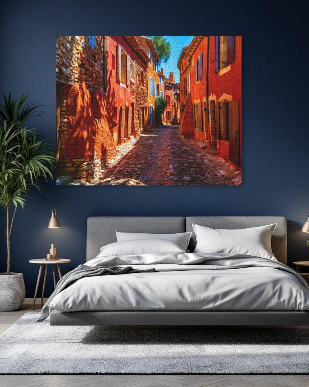Roussillon Old Town Alley — Roussillon, France Study No. 1