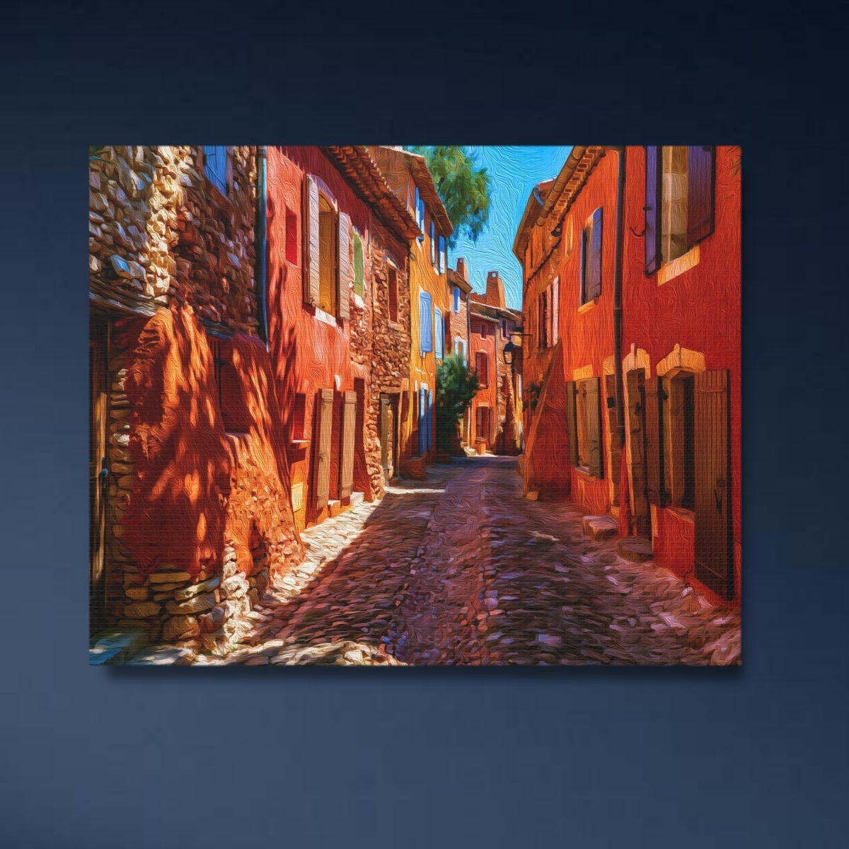 Roussillon Old Town Alley — Roussillon, France Study No. 4