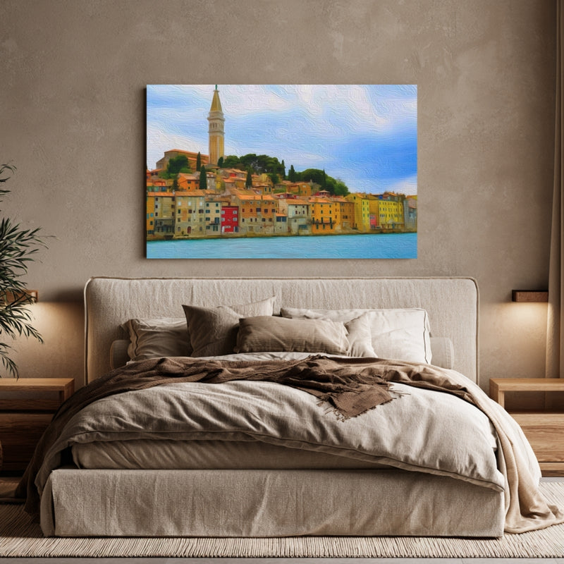 St. Euphemia Bell Tower & Old Town Waterfront — Rovinj, Croatia, view 6