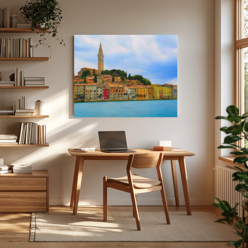 St. Euphemia Bell Tower & Old Town Waterfront — Rovinj, Croatia, view 4