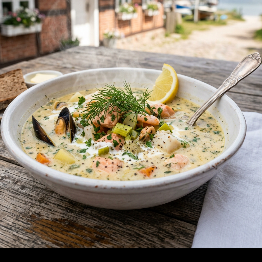 Local cuisine study in Rügen Island, Germany