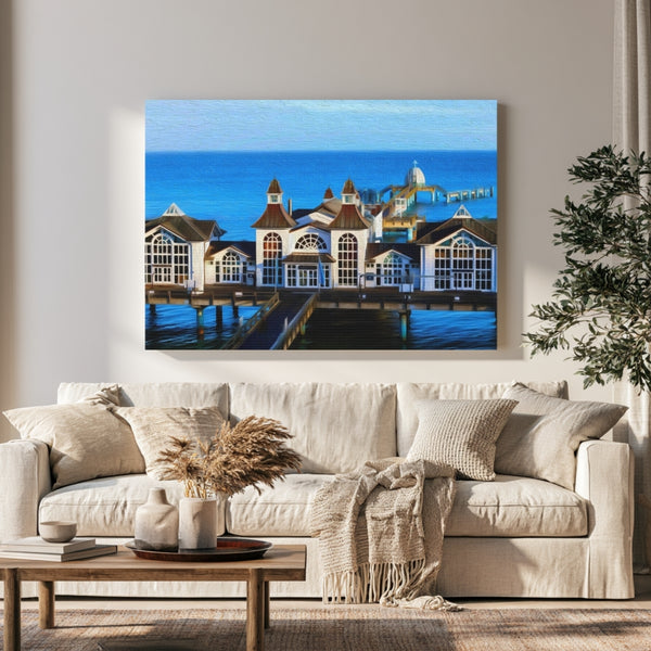 Rügen Island, Germany | Sellin Pier Baltic Sea | Original Series Gallery Canvas