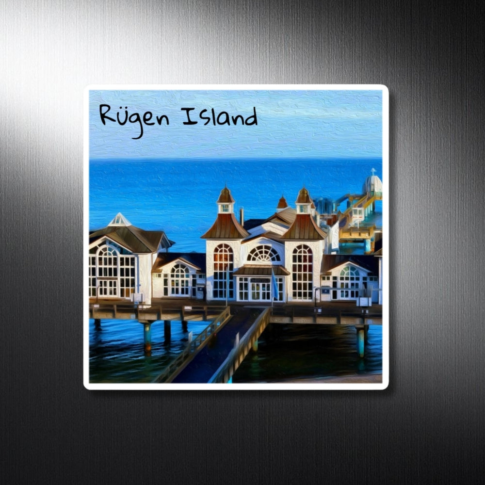 Rügen Island, Germany | Sellin Pier Baltic Sea | Original Series Decorative Magnet
