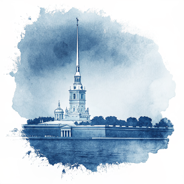 Saint Petersburg watercolor