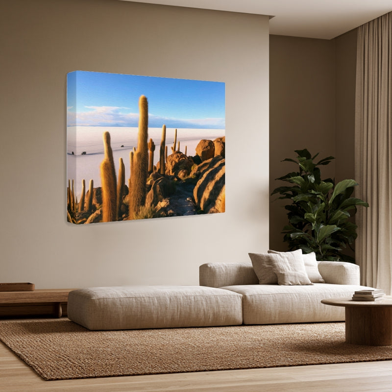 Isla Incahuasi Cactus Island — Salar de Uyuni, Bolivia, view 3