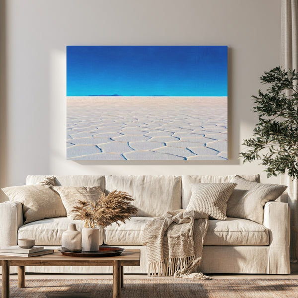 Salar de Uyuni, Bolivia | Vast White Salt Flats | Original Series Gallery Canvas