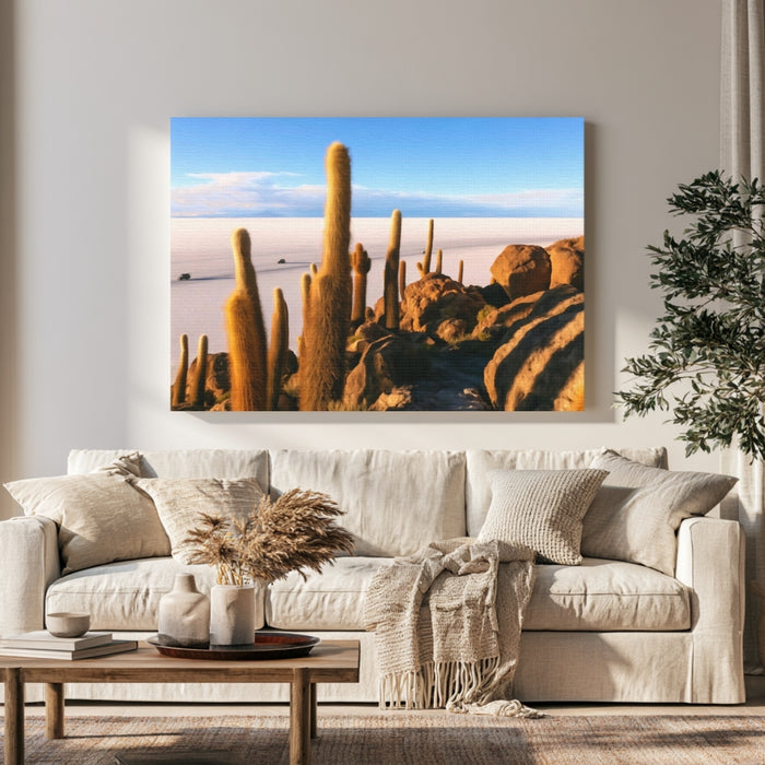 Isla Incahuasi Cactus Island