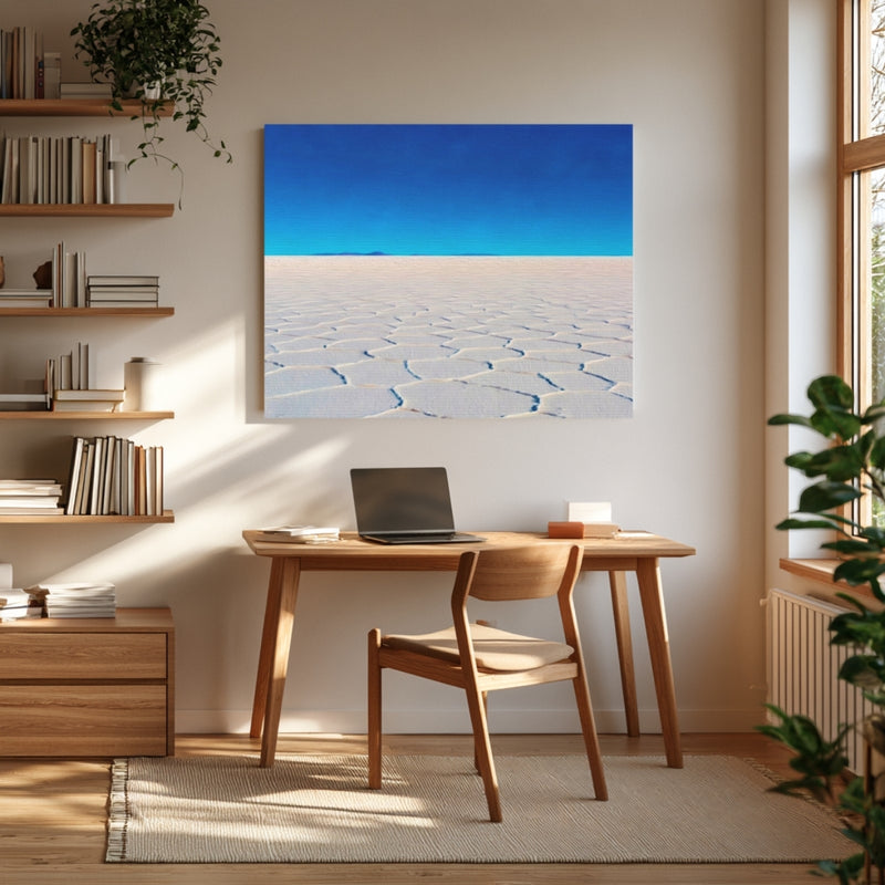 Vast White Salt Flats — Salar de Uyuni, Bolivia, view 4