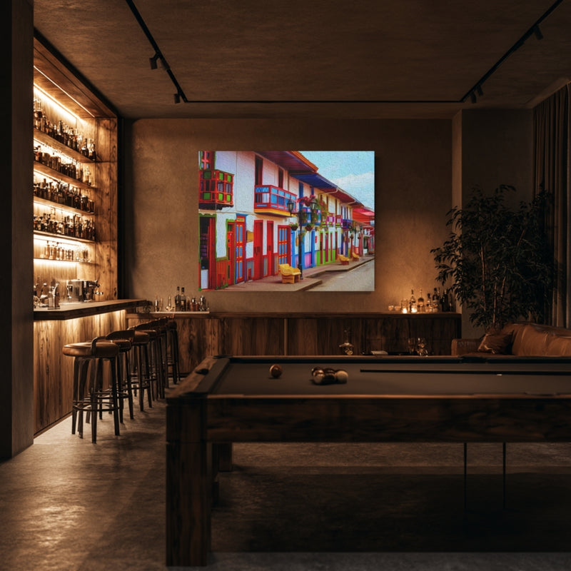 Calle Real Colonial Streetscape — Salento, Colombia, view 7
