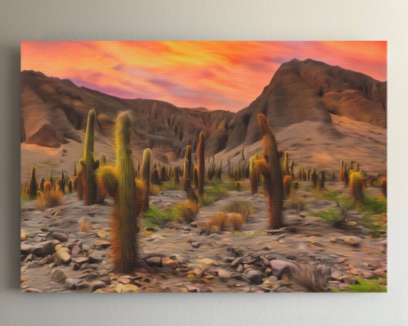 Los Cardones National Park Sunset — Salta, Argentina