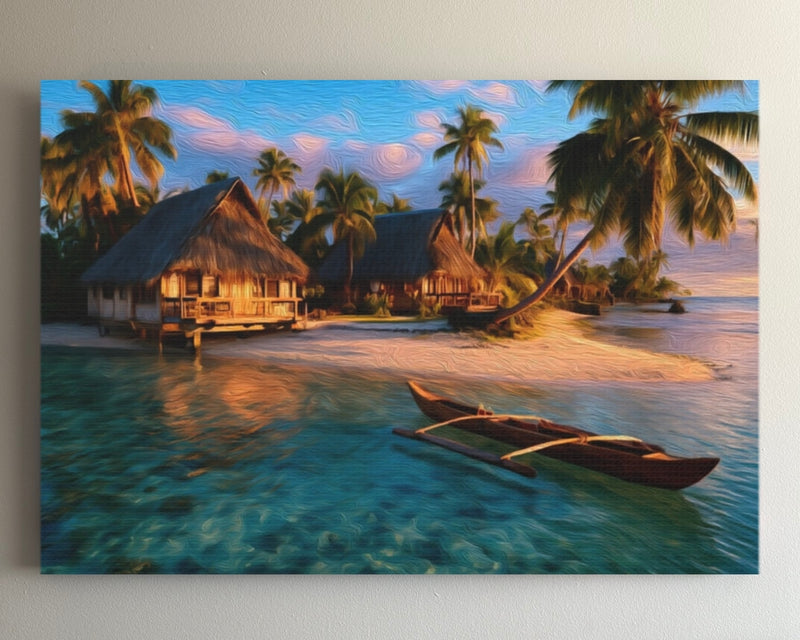 Tropical Island Beach Bungalows — Samoa Islands, Samoa