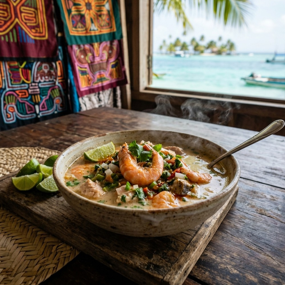 Local cuisine study in San Blas Islands, Panama