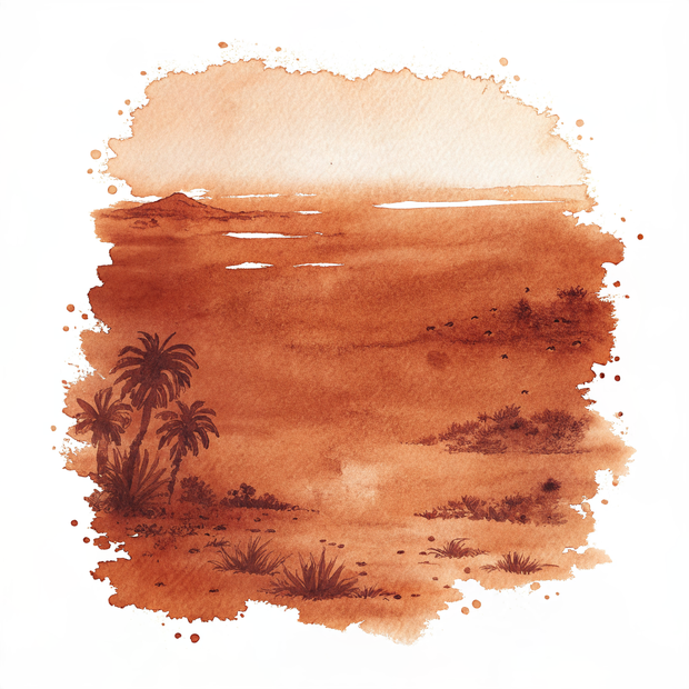 San Blas Islands watercolor