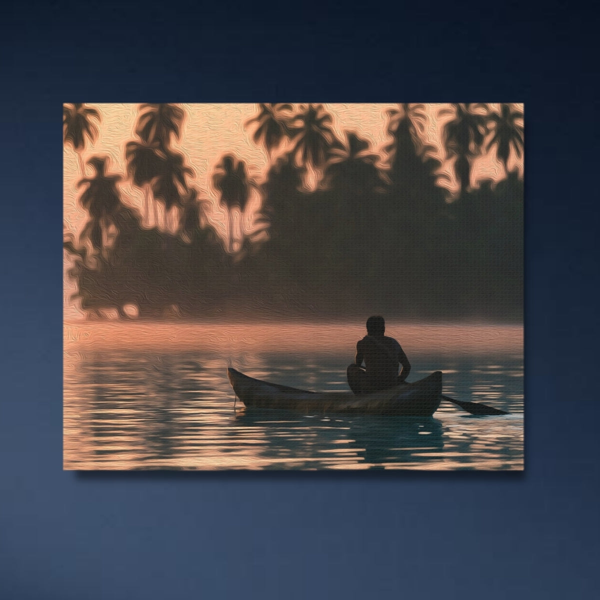 San Blas Canoe Sunrise — San Blas Islands, Panama, study 4