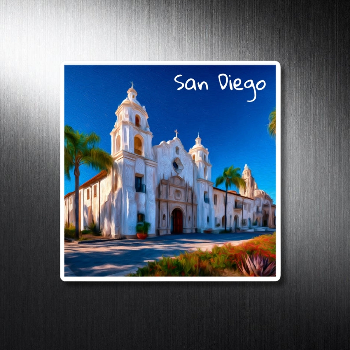 Mission Style Church Facade — San Diego, California, study 1