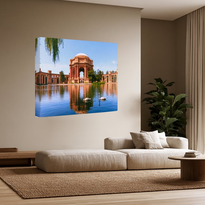 Palace of Fine Arts Lagoon — San Francisco, California, view 3