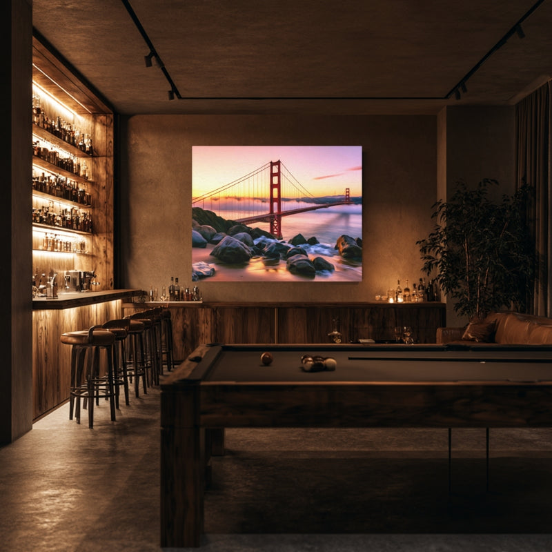 Golden Gate Bridge Sunset — San Francisco, California, view 7