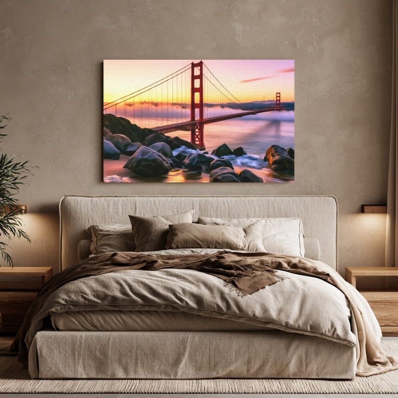 Golden Gate Bridge Sunset — San Francisco, California, view 6