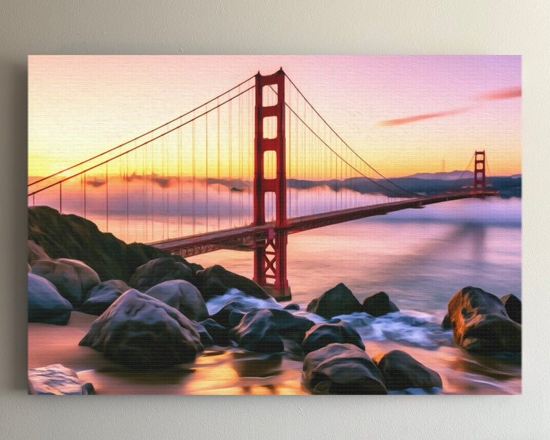 Golden Gate Bridge Sunset — San Francisco, California