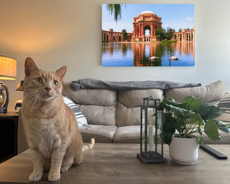 Palace of Fine Arts Lagoon — San Francisco, California, view 2