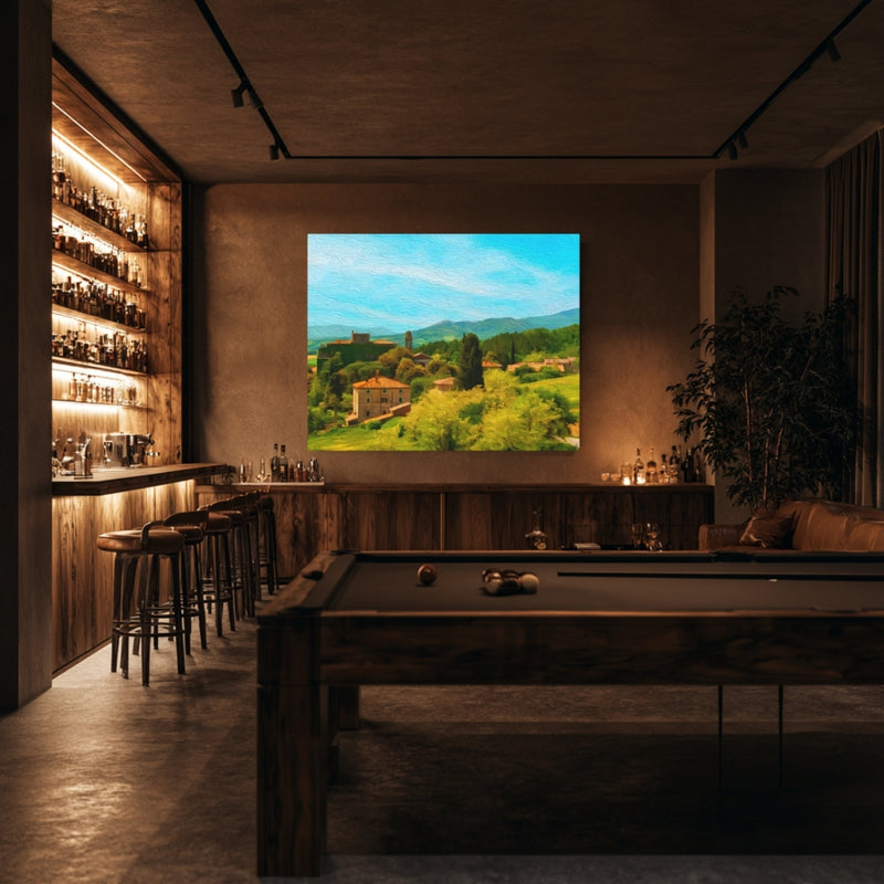 Tuscan Village Landscape — San Gimignano, Italy, view 7