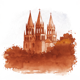 San Miguel de Allende canvas wall art