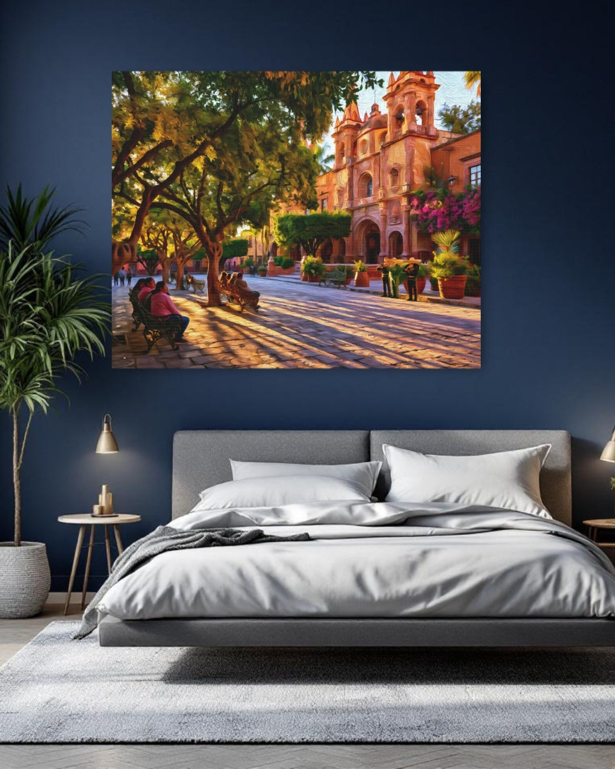 San Miguel de Allende Plaza — San Miguel de Allende, Mexico, study 1