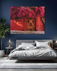 San Miguel Bougainvillea Doorway — study 1 thumbnail