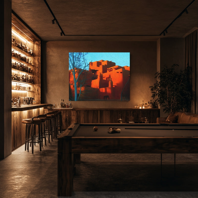 Adobe Pueblo Architecture — Santa Fe, New Mexico, view 7