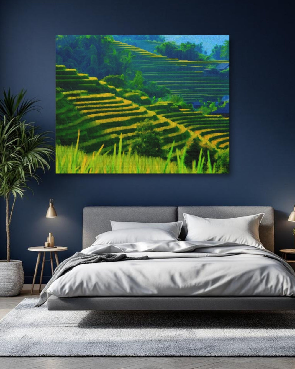 Sapa, Vietnam | Rice Terraces of Sapa | Original Series Gallery Canvas detail