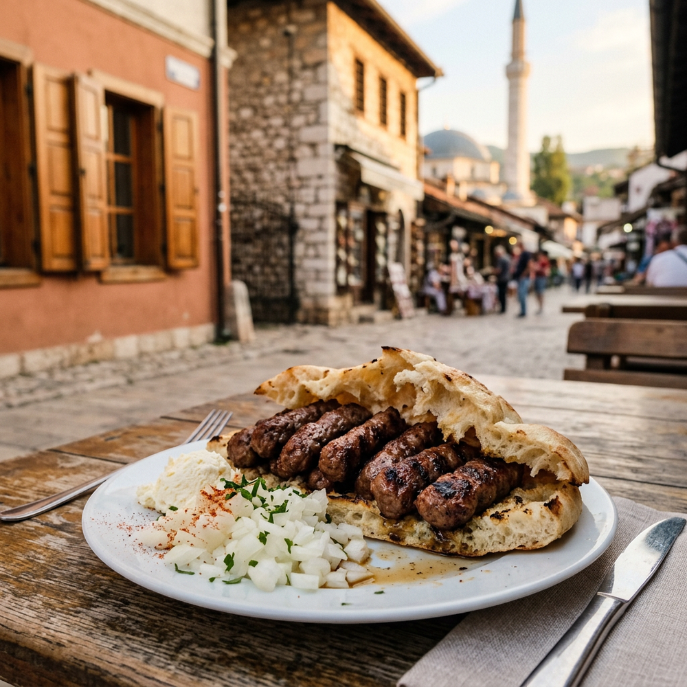Local cuisine study in Sarajevo, Bosnia and Herzegovina