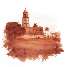 Sayulita canvas wall art