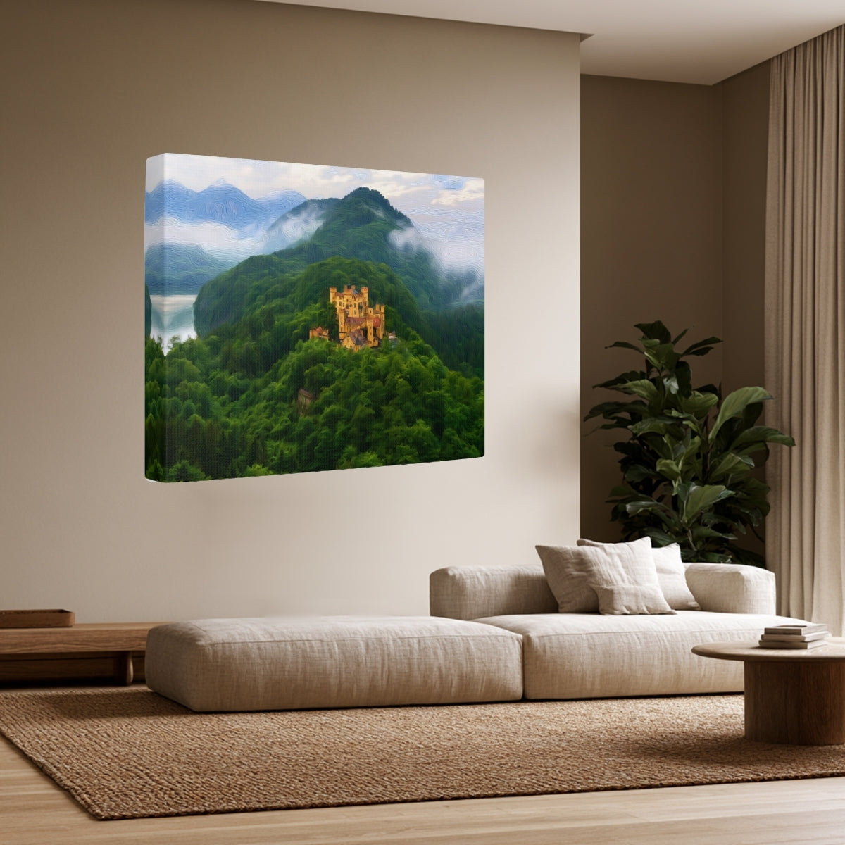 Hohenschwangau Castle Hilltop — Schwangau, Germany, view 2