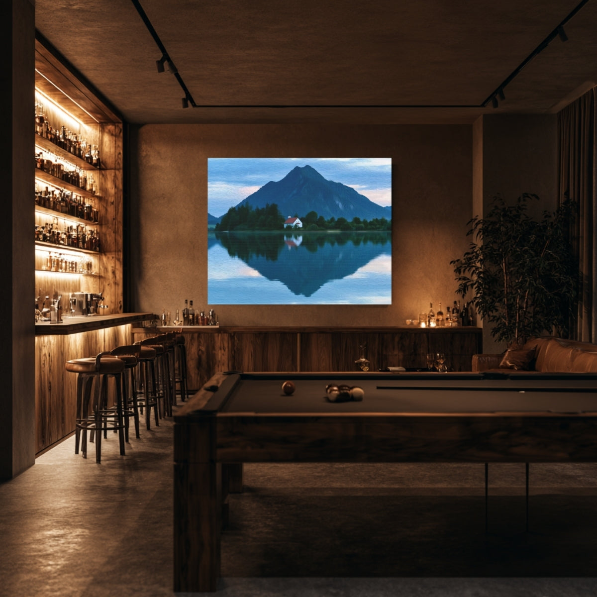 Alpsee Lake Mountain Reflection — Schwangau, Germany, view 5