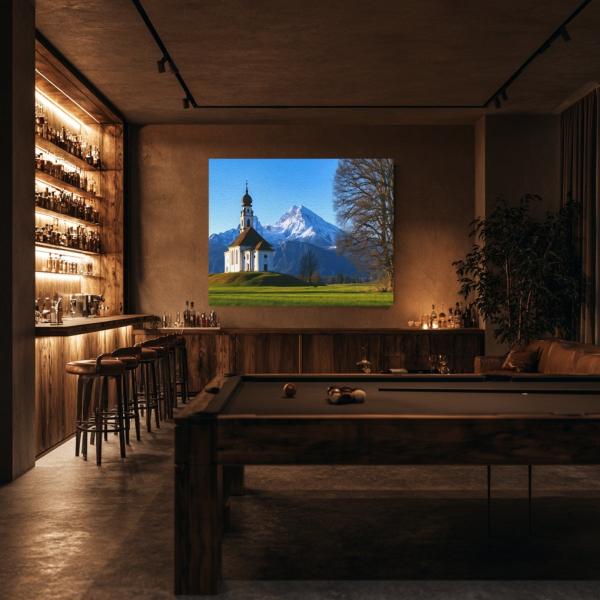 Maria Gern Church Watzmann — Schwangau, Germany, view 5