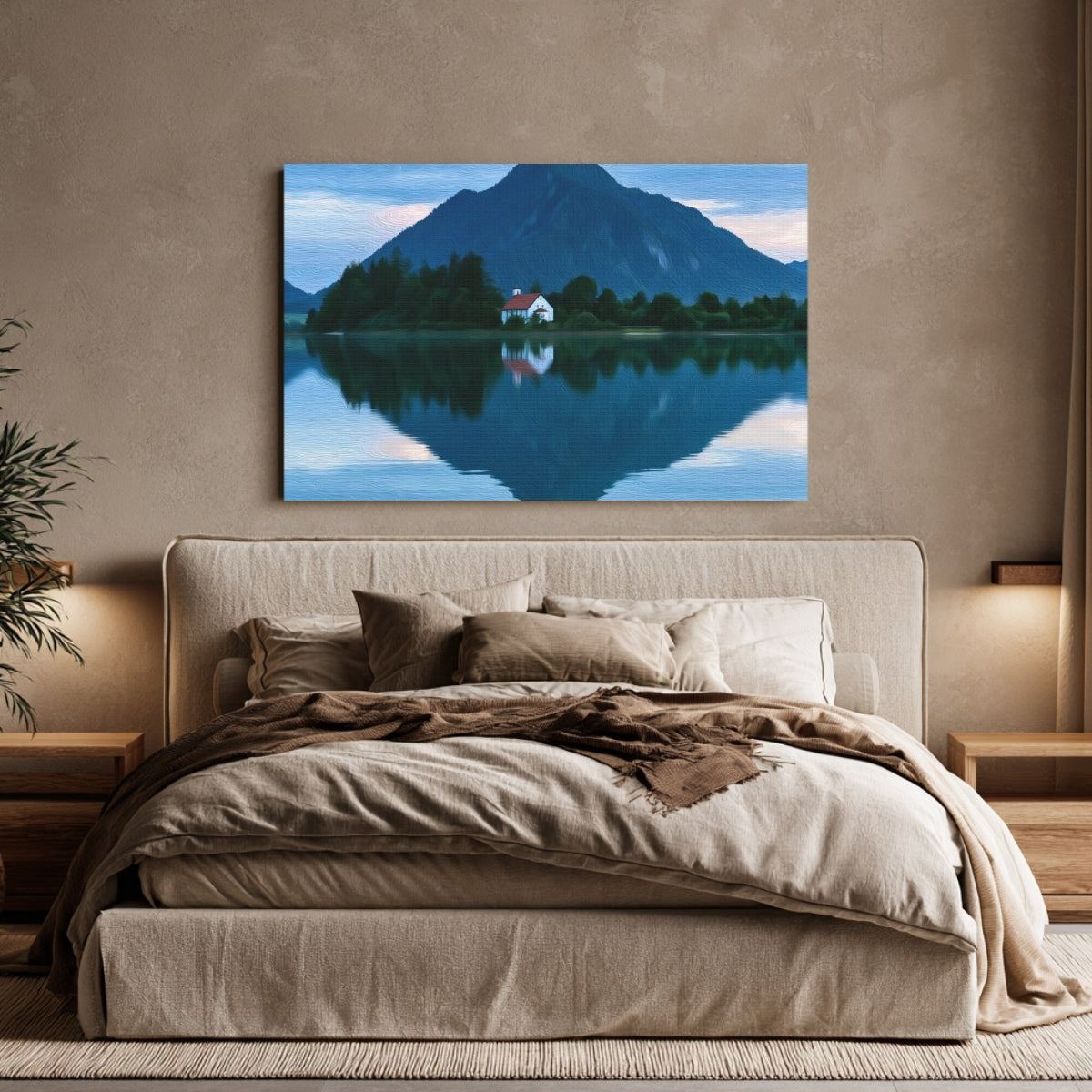 Alpsee Lake Mountain Reflection — Schwangau, Germany, view 4