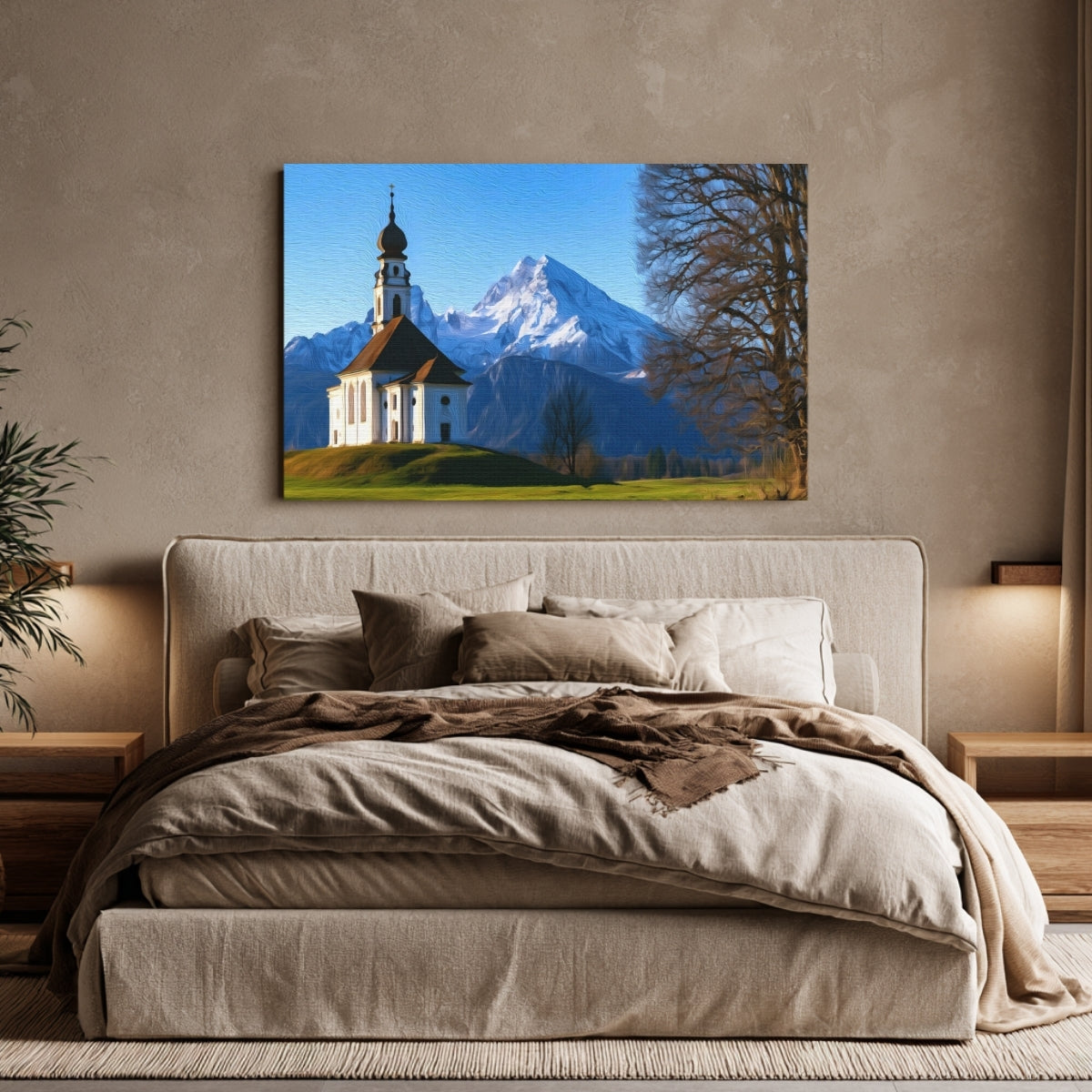 Maria Gern Church Watzmann — Schwangau, Germany, view 4