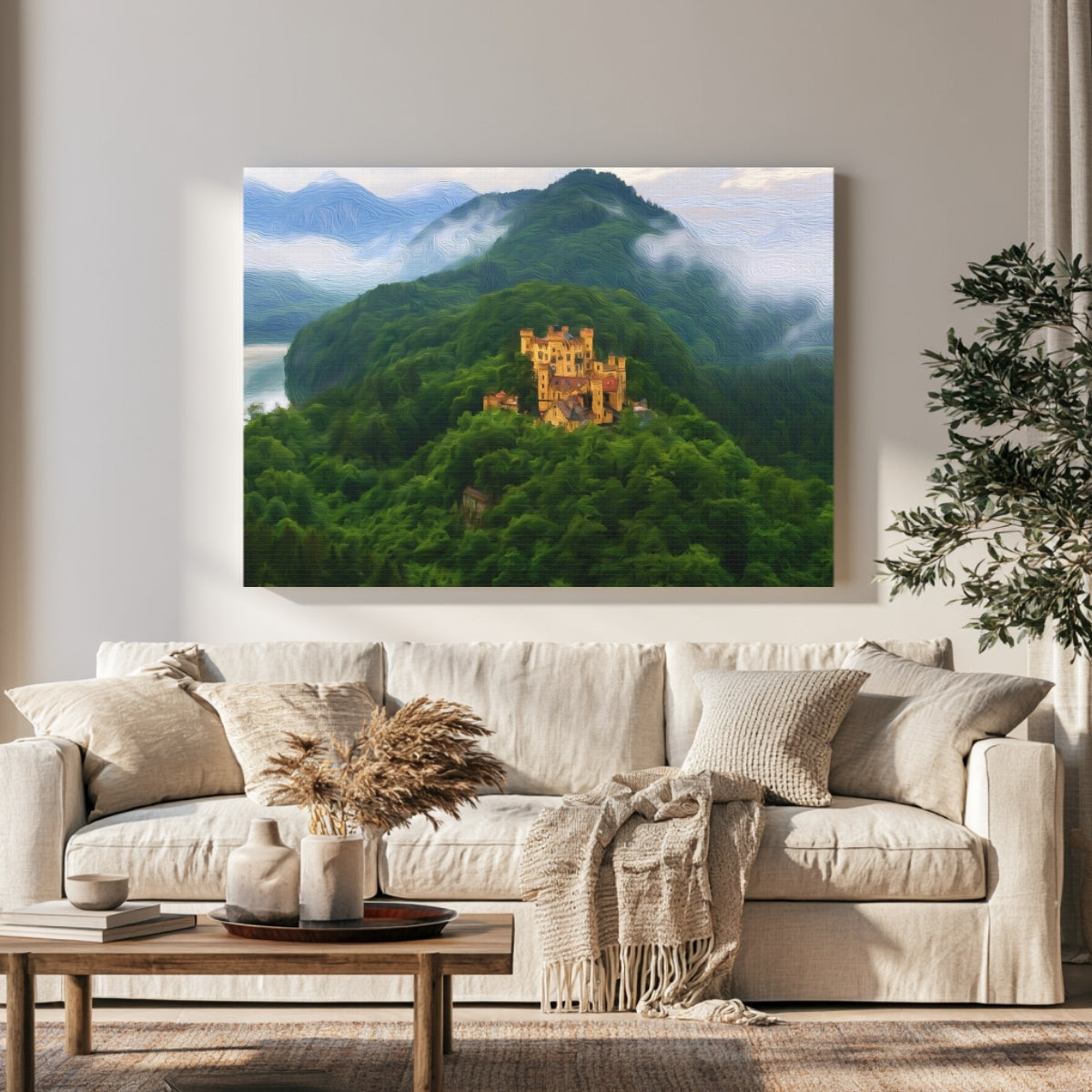 Hohenschwangau Castle Hilltop — Schwangau, Germany, view 1