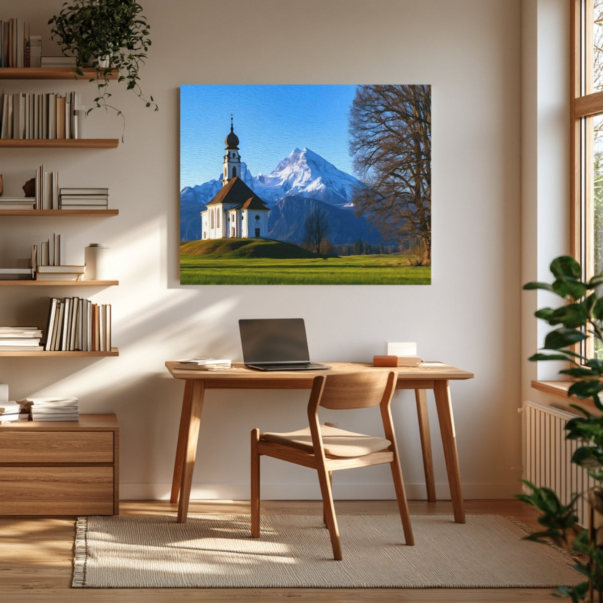 Maria Gern Church Watzmann — Schwangau, Germany, view 3