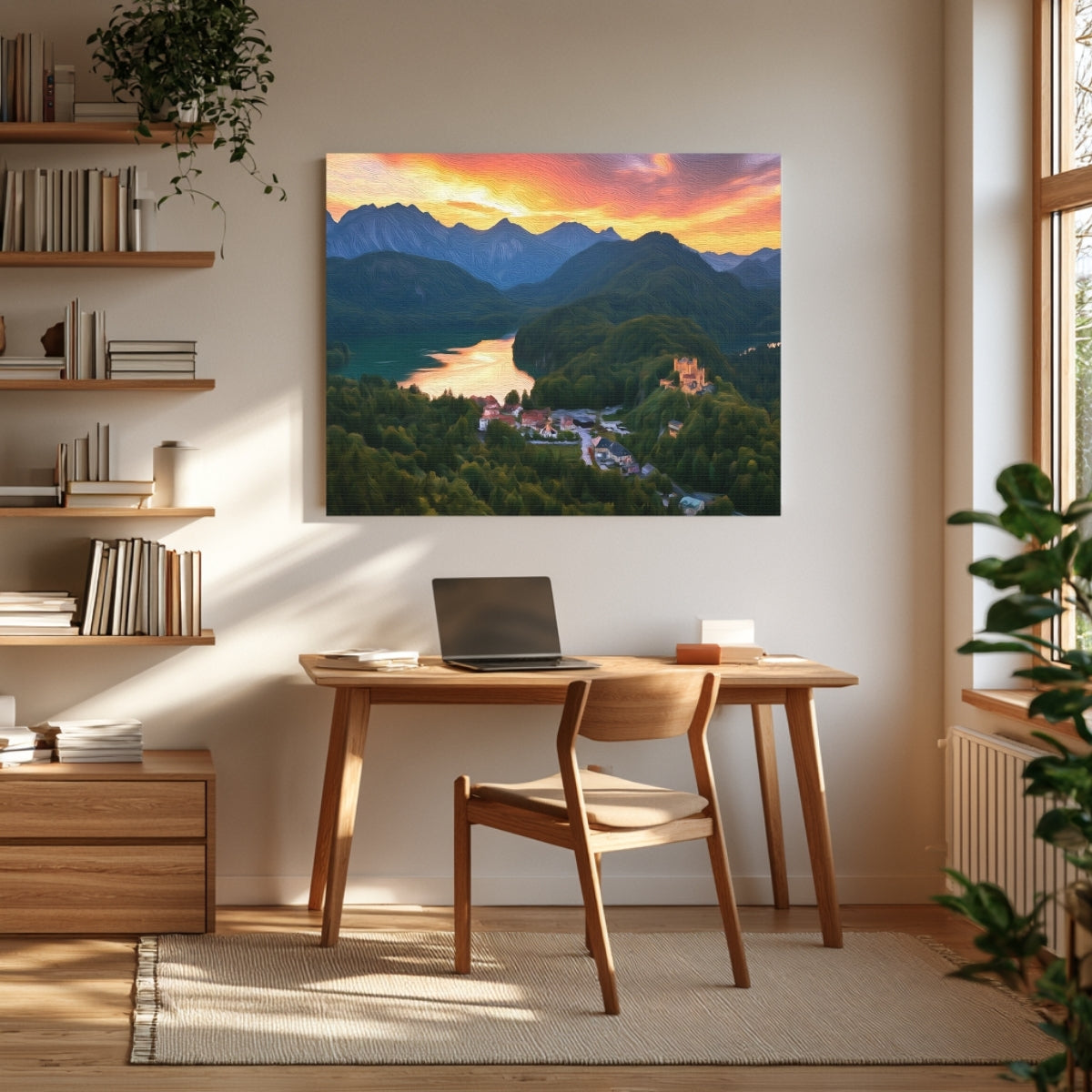Hohes Schloss Fussen Hilltop Castle — Schwangau, Germany, view 3