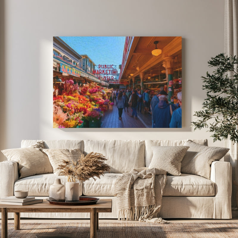 Pike Place Public Market — Seattle, Washington, view 1