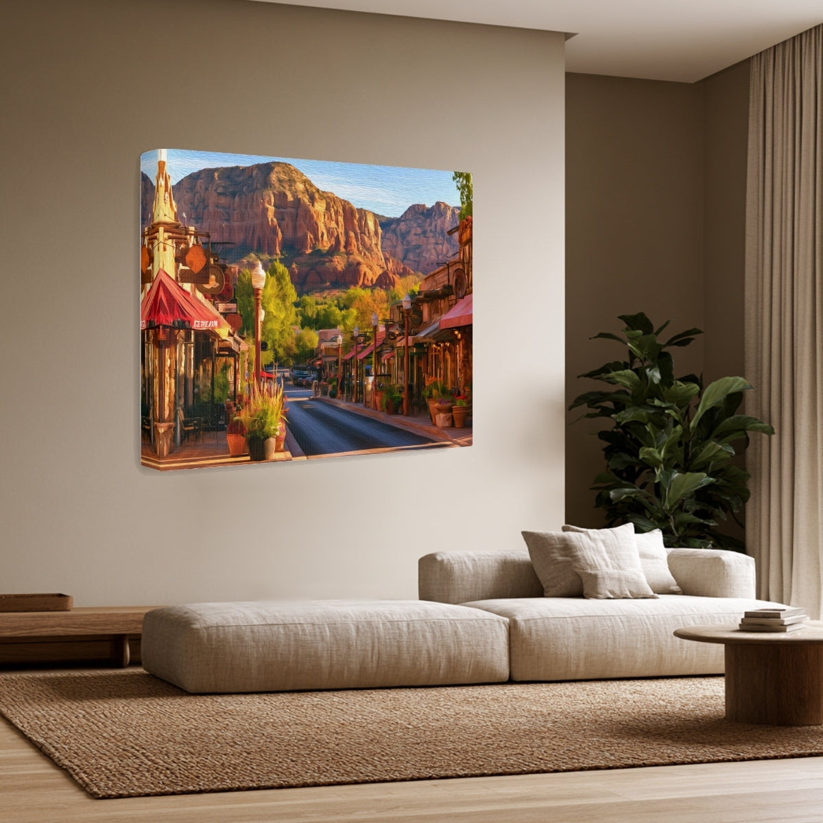 Uptown Sedona Main Street — Sedona, Arizona, view 2
