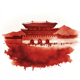 Seoul canvas wall art